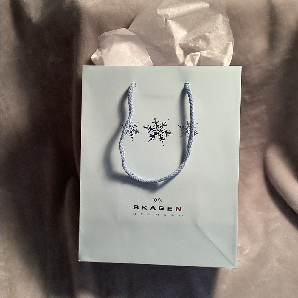 Thirty (30) Skagen of Denmark Gift Bags. New, direct from Skagen company.